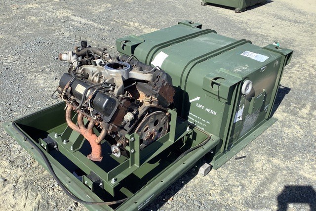 Motor Disel 8 cilindros